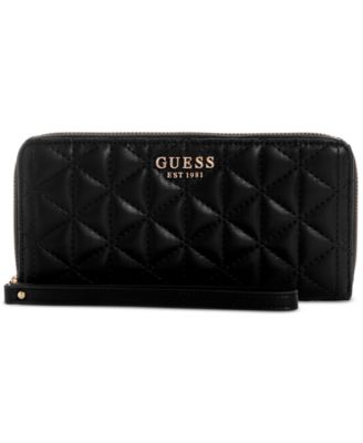 GUESS - Kori Quilted Large Zip Around Wallet