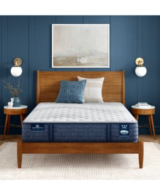 Serta - iComfortPro Granby 11.5" Latex Foam Extra Firm Mattress Set - Queen