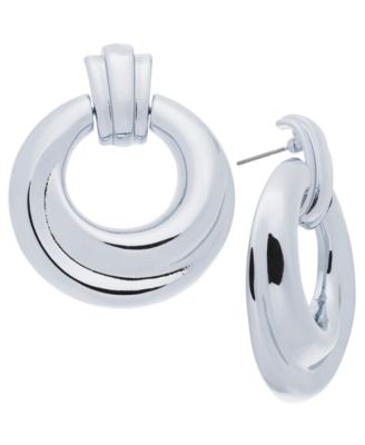 I.N.C. International Concepts - Doorknocker Drop Earrings
