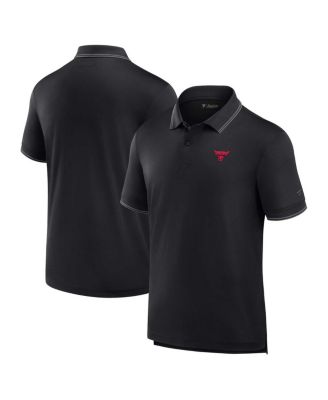 Fanatics - Men's Black Chicago Bulls Front Office Polo