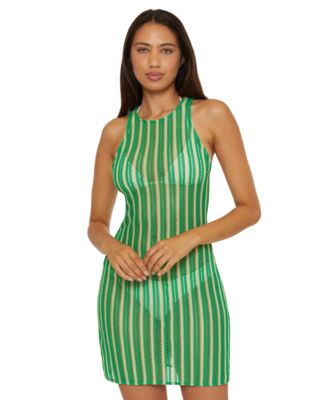 Becca - Women's Cabo High-Neck Crochet Dress Cover-Up
