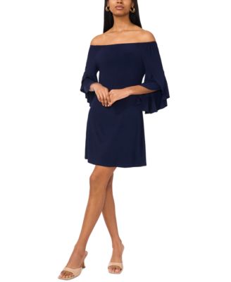 MSK - Petite Off-The-Shoulder Shift Dress