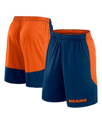 Fanatics - Men's  Navy/Orange Chicago Bears Launch Shorts