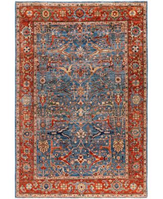 ADORN HAND WOVEN RUGS - Serapi M1945 6'1''x9' Area Rug