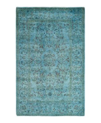 ADORN HAND WOVEN RUGS - Fine Vibrance M1395 4'1''x6'5'' Area Rug