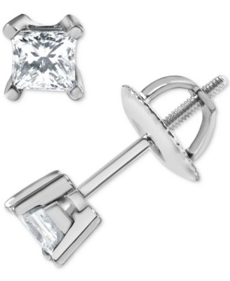Macy's - Diamond Stud Earrings (1/3 ct. t.w.) in 14k White Gold