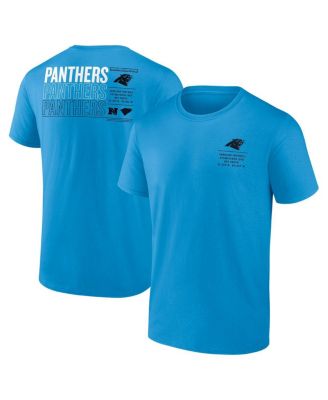 Fanatics - Men's Blue Carolina Panthers Repeat Stats T-Shirt