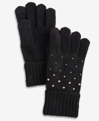 I.N.C. International Concepts - Solid Studded Gloves