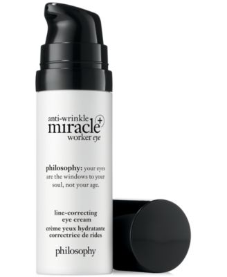 philosophy - Anti-Wrinkle Miracle Worker+ Line-Correcting Eye Cream, 0.5-oz.