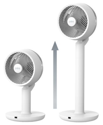 Pure Enrichment - 2-in-1 Circulating Floor & Table Fan