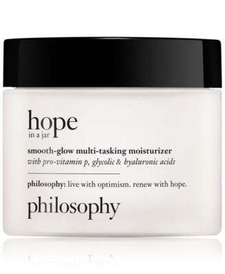 philosophy - Hope In A Jar Smooth-Glow Multi-Tasking Moisturizer With Pro-Vitamin P, Glycolic & Hyaluronic Acids, 4 oz.