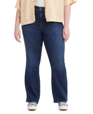 Levi's - Plus Size 726 High-Rise Flare-Leg Jeans