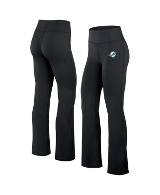 Fanatics - Women's Black Miami Dolphins Maxed Out Flare Leggings