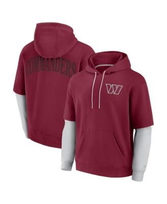 Fanatics - Men's and Women's Burgundy Washington Commanders Sleek Elements Pullover Hoodie
