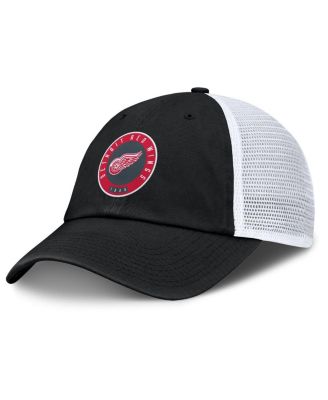 Fanatics - Men's Black/Gray Detroit Red Wings Averie Trucker Adjustable Hat