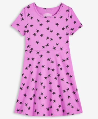 Epic Threads - Little & Big Girls Star-Print Skater Dress