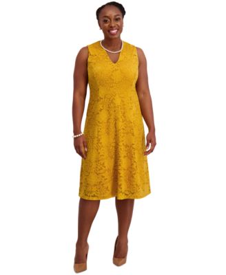 Kasper - Women's Sleeveless Fit & Flare Dress, Regular & Plus Sizes
