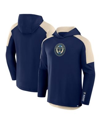 Fanatics - Men's Navy Philadelphia Union Red Card Transitional Pullover Hoodie