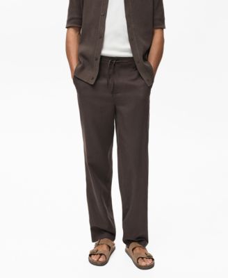 MANGO - Men's Straight-Fit Viscose Pants