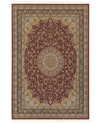 Oriental Weavers - Paragon  Medallion Red 9'10" x 12'10" Area Rug