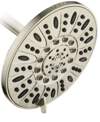 Aquadance - High-Pressure Multiple Setting 7-in Rainfall Shower Head with Pause Mode