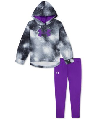 Under Armour - Toddler & Little Girls 2-Pc. Printed Hoodie & Solid Leggings Set