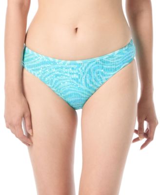 Vince Camuto - Women's Sequin Zebra Print Hipster Bikini Bottoms