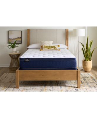 Sealy Sleep Essentials - Crestview 13.5" Medium Euro Top Mattress Set - Queen