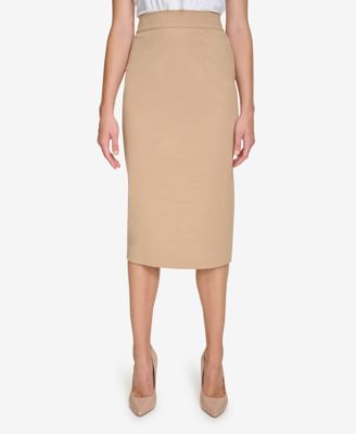 Tommy Hilfiger - Women's Ponte Pencil Midi Skirt