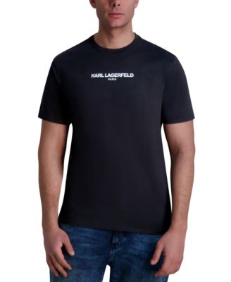 KARL LAGERFELD PARIS - Men's Short Sleeve Crewneck Logo T-Shirt