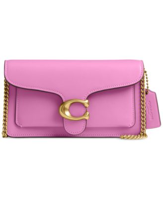 COACH - Tabby Chain Small Leather Crossbody Clutch