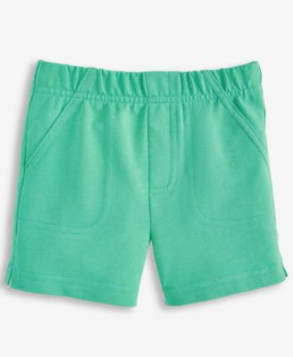 First Impressions - Baby Boys French Terry Solid Shorts