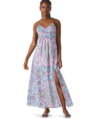 Steve Madden - Women's Brianna Ruched Maxi Dress