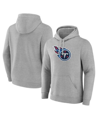 Fanatics - Men's&nbsp;Heather Gray Tennessee Titans Deliver Fleece Pullover Hoodie