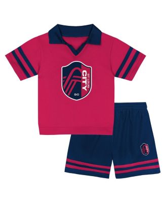 Outerstuff - Toddler 2-Piece Orange FC Cincinnati Charming Dude Top and Short Set