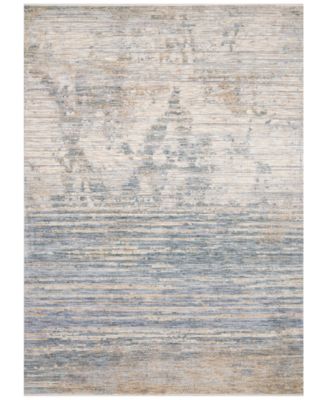 Loloi - Pandora PAN-06 Ivory/Blue 7'10" Round Area Rug