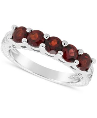 Macy's - Gemstone Ring in Sterling Silver