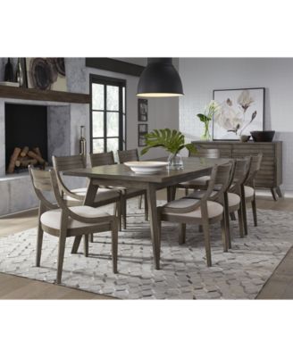 Furniture - Greystone II 9pc Dining Set (Rectangular Table & 8 Side Chairs)