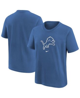 Nike - Preschool  Blue Detroit Lions Team Logo T-Shirt