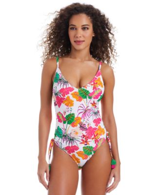 Bar III - Women's Bermuda Babe One-Piece Swimsuit, Exclusively at Macy's