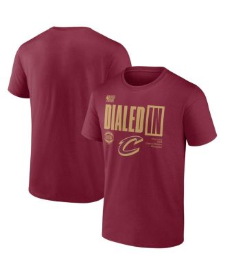 Fanatics - Men's Wine Cleveland Cavaliers 2025 Central Division Champions Locker Room T-Shirt