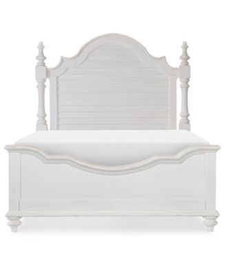 Furniture - Mandeville Full Louvered Bed, Created for Macy's.