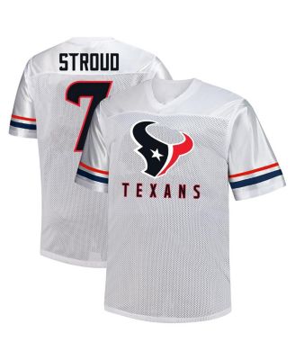 Fanatics - Men's C.J. Stroud White Houston Texans Big Tall V-Neck Fashion Jersey