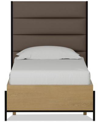 Furniture - Linstead Twin Upholstered Bed