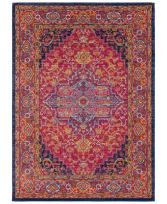 Livabliss - Harput HAP-1009 Garnet 6'7" x 9' Area Rug