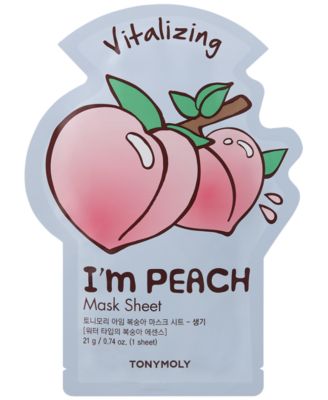 TONYMOLY - I'm Real Peach Sheet Mask, 0.71-oz.