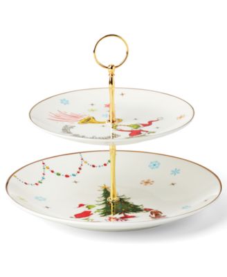 Lenox - Grinchmas 2-Tiered Server