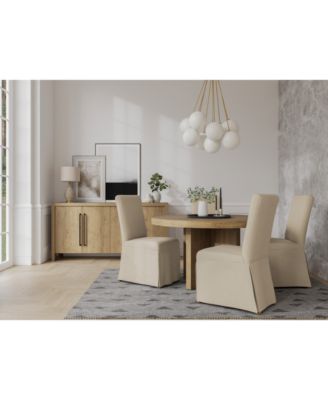 Furniture - 5pc Dining Set (Davie Round Table & 4 Estby Dining Chairs)