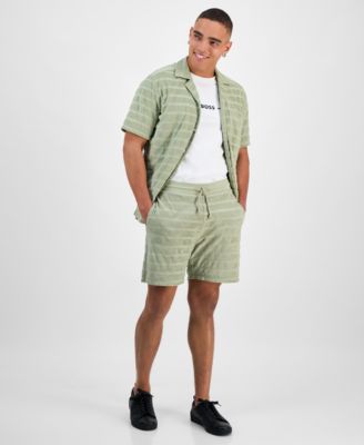 Hugo Boss - Men's Dutowel Stripe Shorts