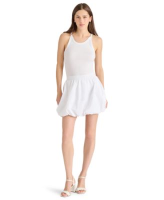 Steve Madden - Women's Luca Bubble-Hem Mini Skirt